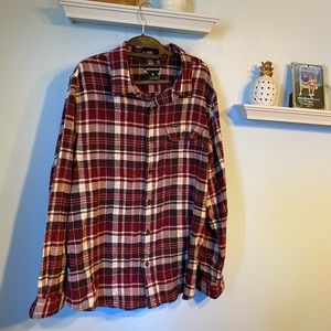 Two flannel shirts